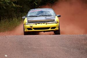 Eli Goethel / Kyle West Mitsubishi Eclipse on SS5, Norway South II.