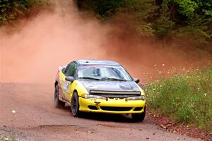 Eli Goethel / Kyle West Mitsubishi Eclipse on SS5, Norway South II.