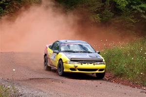 Eli Goethel / Kyle West Mitsubishi Eclipse on SS5, Norway South II.