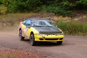 Eli Goethel / Kyle West Mitsubishi Eclipse on SS5, Norway South II.