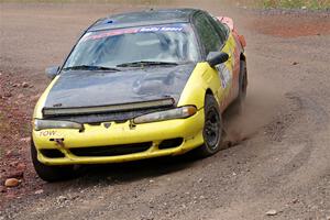 Eli Goethel / Kyle West Mitsubishi Eclipse on SS5, Norway South II.