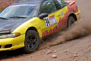 Eli Goethel / Kyle West Mitsubishi Eclipse on SS5, Norway South II.