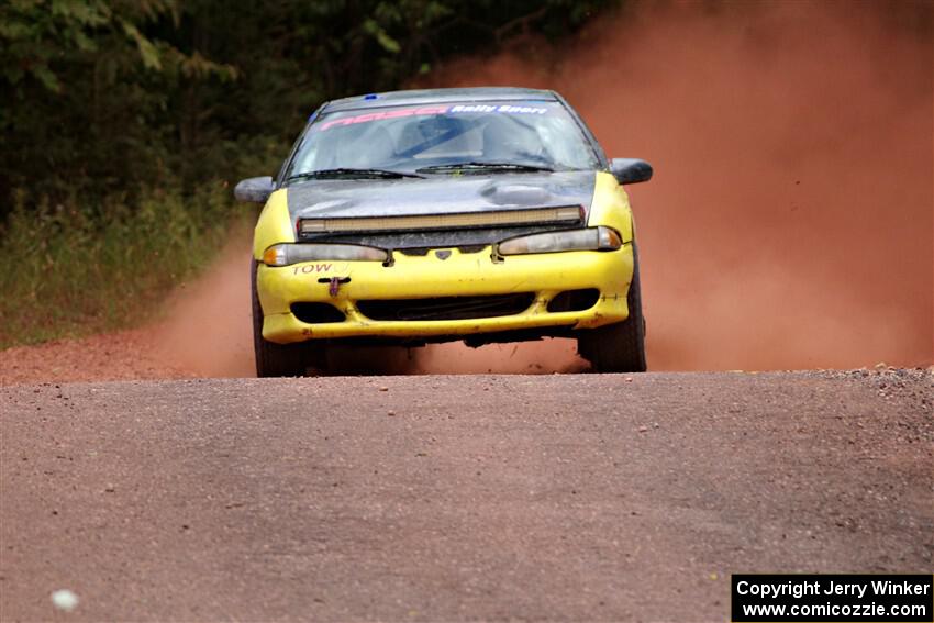 Eli Goethel / Kyle West Mitsubishi Eclipse on SS5, Norway South II.