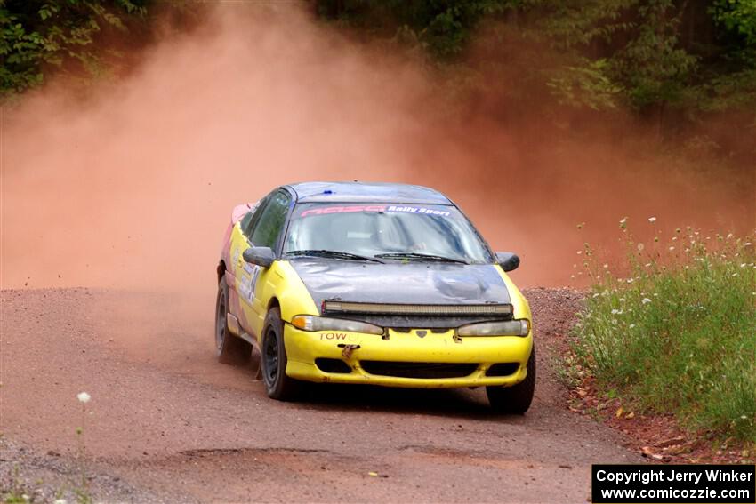 Eli Goethel / Kyle West Mitsubishi Eclipse on SS5, Norway South II.