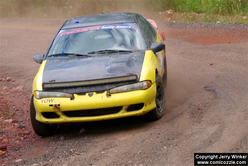 Eli Goethel / Kyle West Mitsubishi Eclipse on SS5, Norway South II.