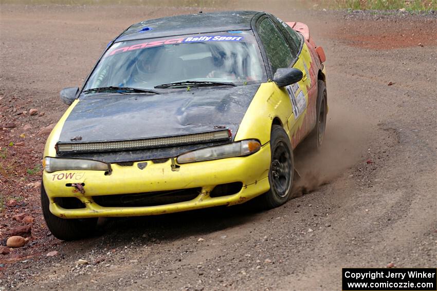 Eli Goethel / Kyle West Mitsubishi Eclipse on SS5, Norway South II.