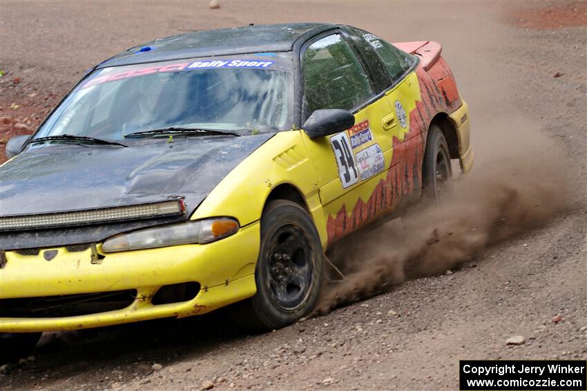 Eli Goethel / Kyle West Mitsubishi Eclipse on SS5, Norway South II.