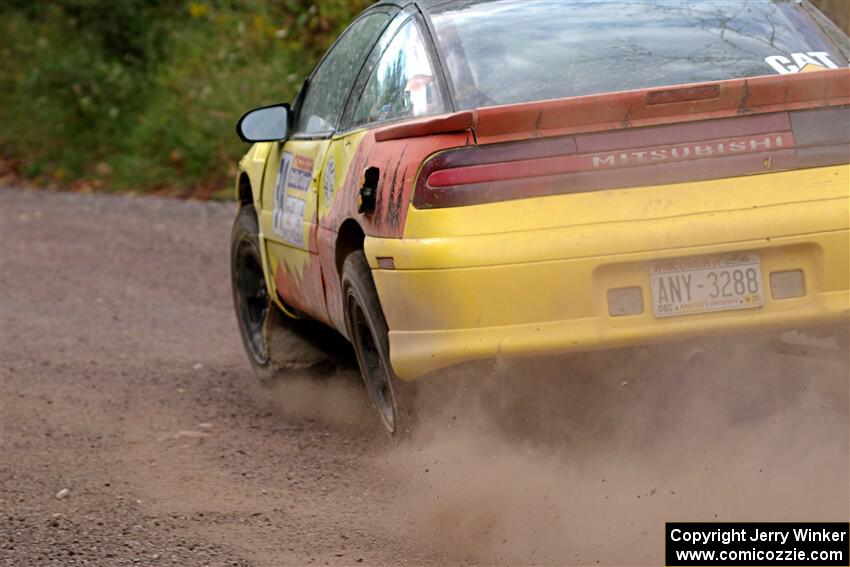 Eli Goethel / Kyle West Mitsubishi Eclipse on SS5, Norway South II.