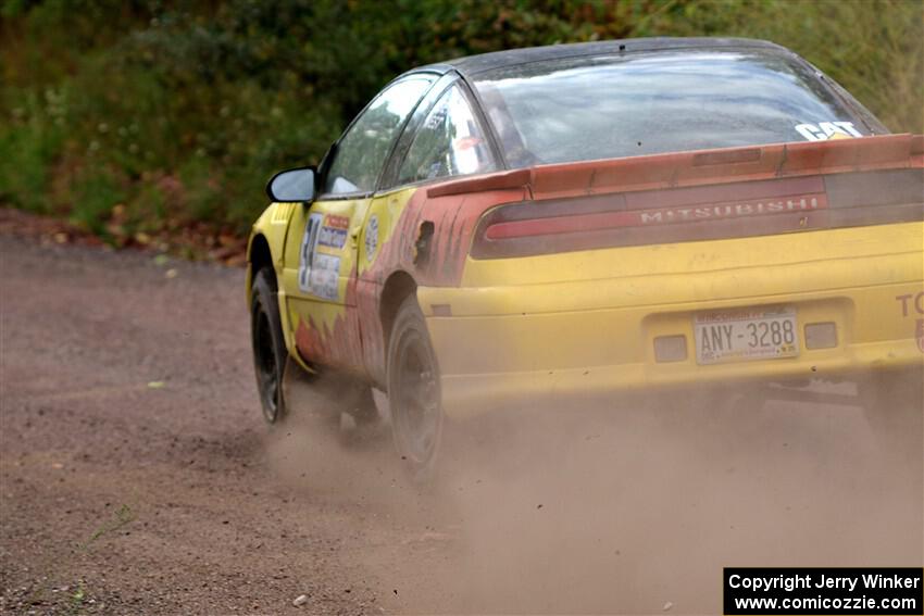 Eli Goethel / Kyle West Mitsubishi Eclipse on SS5, Norway South II.