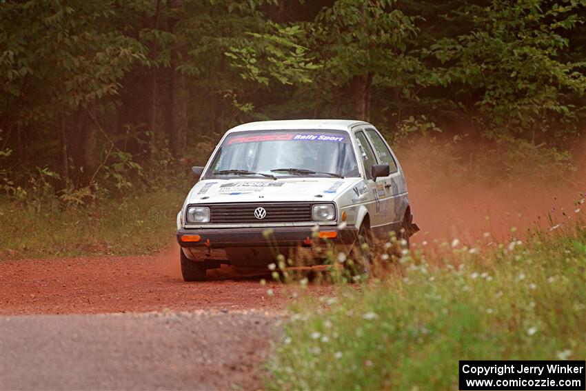 Heath Shively / Morgan Engle VW Golf on SS5, Norway South II.
