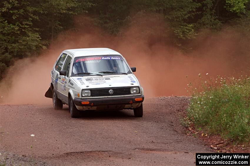 Heath Shively / Morgan Engle VW Golf on SS5, Norway South II.