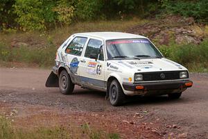 Heath Shively / Morgan Engle VW Golf on SS5, Norway South II.