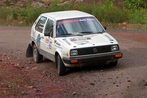 Heath Shively / Morgan Engle VW Golf on SS5, Norway South II.