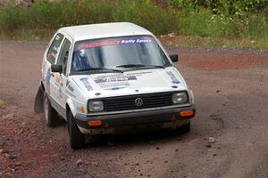 Heath Shively / Morgan Engle VW Golf on SS5, Norway South II.