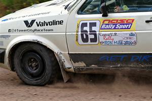 Heath Shively / Morgan Engle VW Golf on SS5, Norway South II.