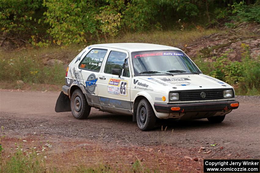 Heath Shively / Morgan Engle VW Golf on SS5, Norway South II.