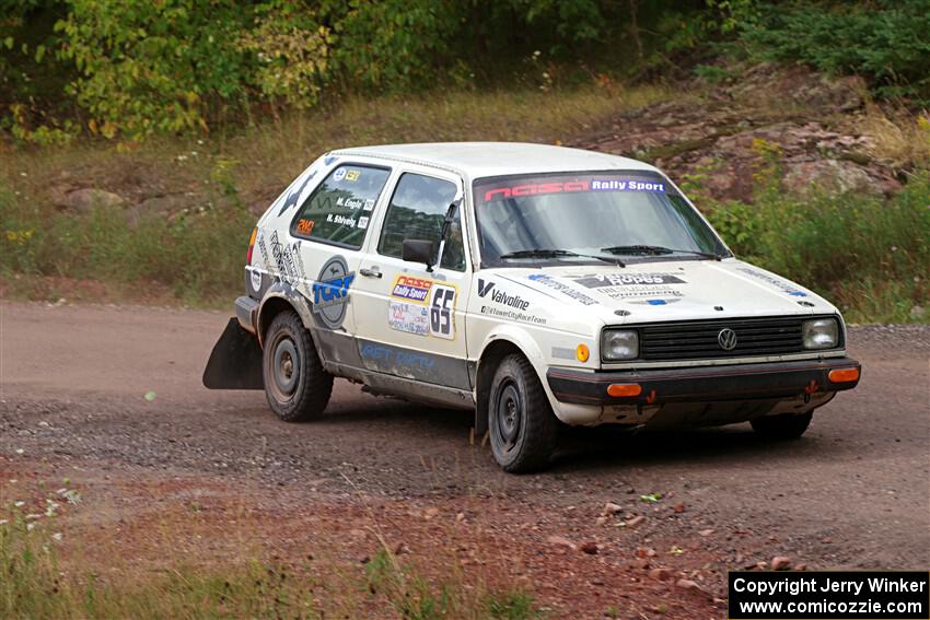 Heath Shively / Morgan Engle VW Golf on SS5, Norway South II.