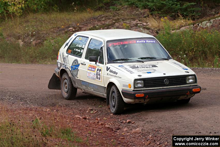 Heath Shively / Morgan Engle VW Golf on SS5, Norway South II.