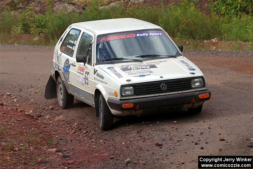 Heath Shively / Morgan Engle VW Golf on SS5, Norway South II.