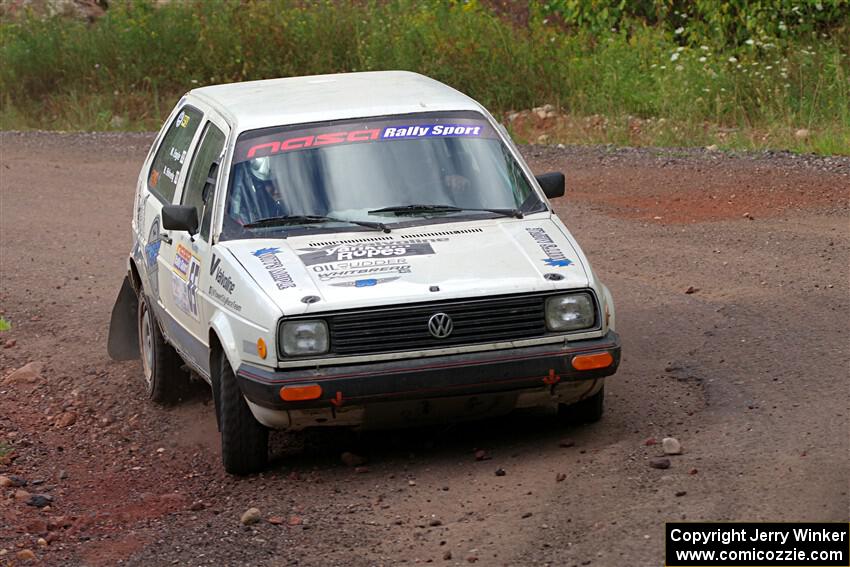 Heath Shively / Morgan Engle VW Golf on SS5, Norway South II.