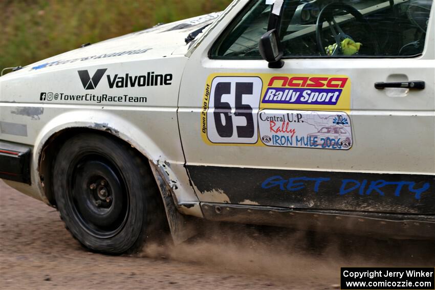 Heath Shively / Morgan Engle VW Golf on SS5, Norway South II.