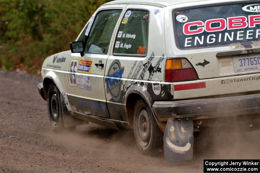 Heath Shively / Morgan Engle VW Golf on SS5, Norway South II.