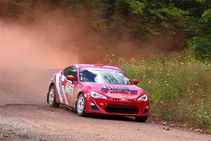 Eric Anderson / Taylor Haelterman Toyota FR-S on SS5, Norway South II.
