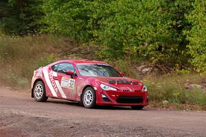 Eric Anderson / Taylor Haelterman Toyota FR-S on SS5, Norway South II.