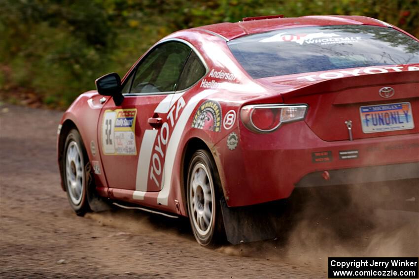 Eric Anderson / Taylor Haelterman Toyota FR-S on SS5, Norway South II.