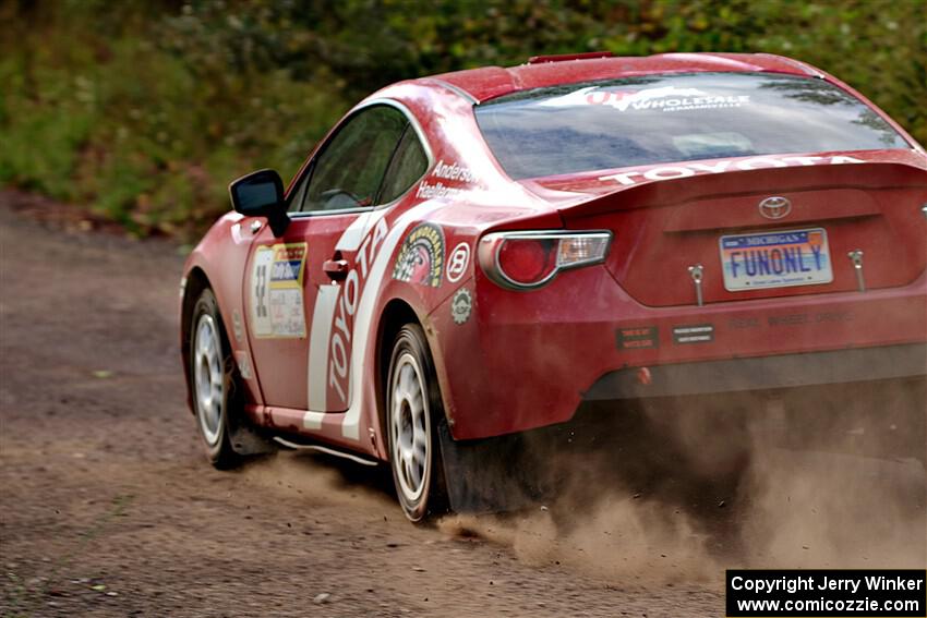 Eric Anderson / Taylor Haelterman Toyota FR-S on SS5, Norway South II.