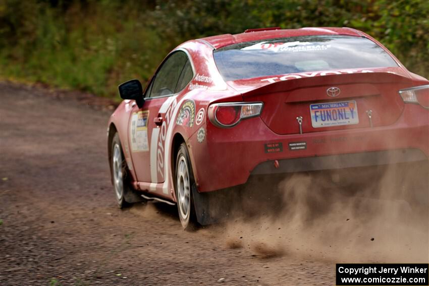 Eric Anderson / Taylor Haelterman Toyota FR-S on SS5, Norway South II.