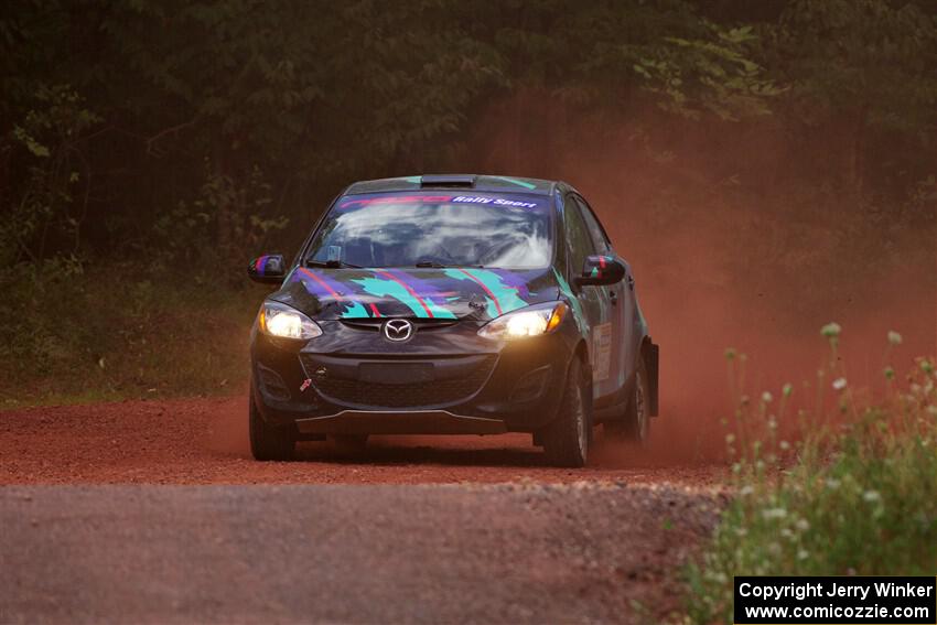 Matt Wolfe / Cray Dumeah Mazda 2 on SS5, Norway South II.