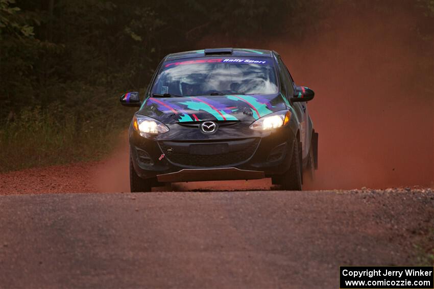 Matt Wolfe / Cray Dumeah Mazda 2 on SS5, Norway South II.