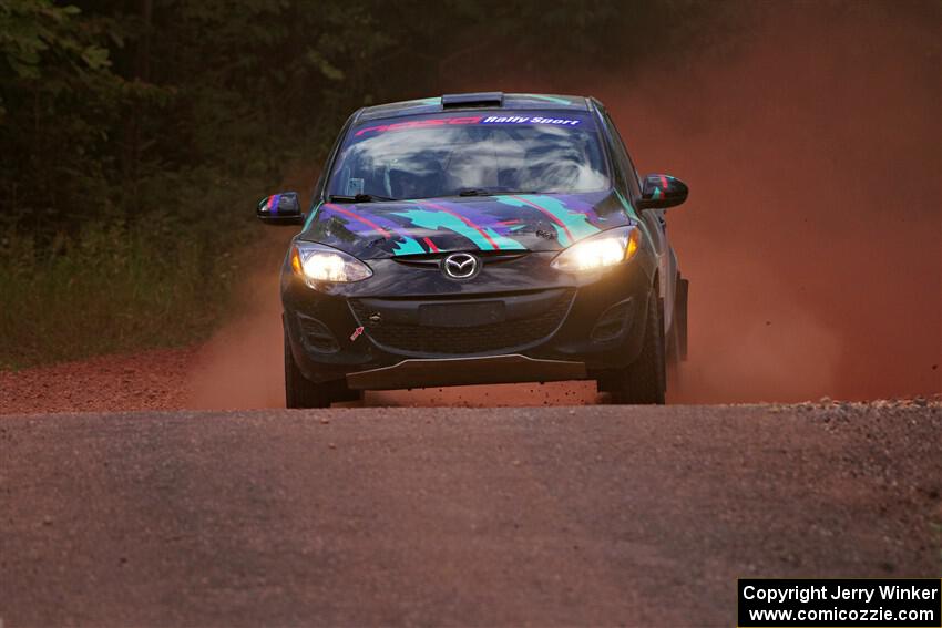 Matt Wolfe / Cray Dumeah Mazda 2 on SS5, Norway South II.