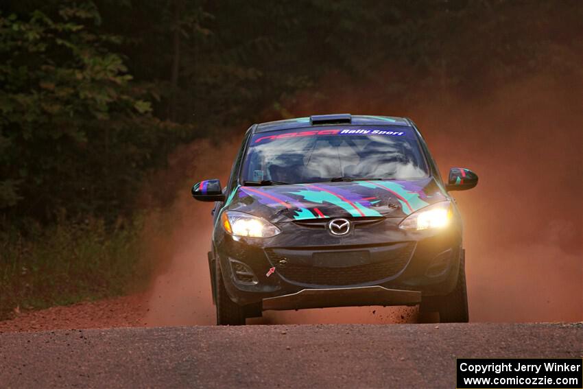 Matt Wolfe / Cray Dumeah Mazda 2 on SS5, Norway South II.