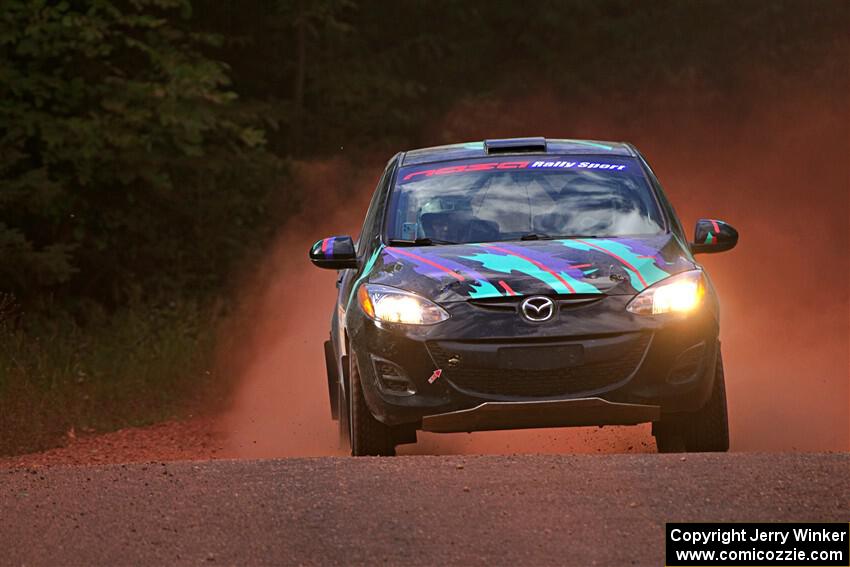 Matt Wolfe / Cray Dumeah Mazda 2 on SS5, Norway South II.