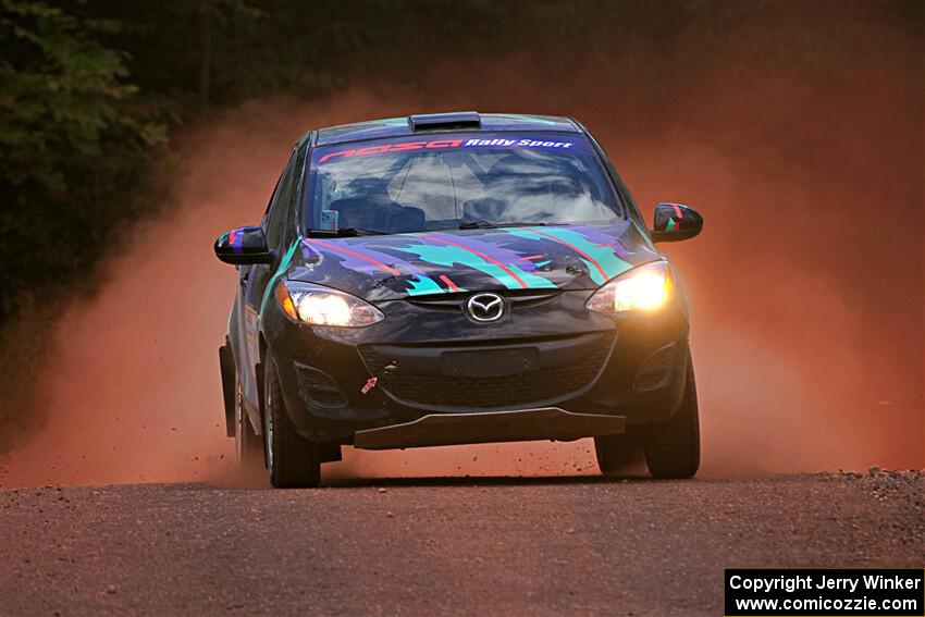 Matt Wolfe / Cray Dumeah Mazda 2 on SS5, Norway South II.