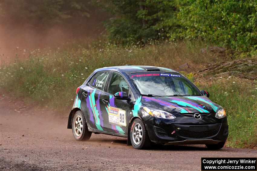 Matt Wolfe / Cray Dumeah Mazda 2 on SS5, Norway South II.