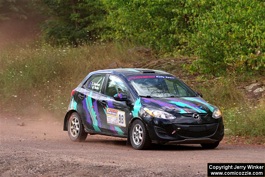 Matt Wolfe / Cray Dumeah Mazda 2 on SS5, Norway South II.