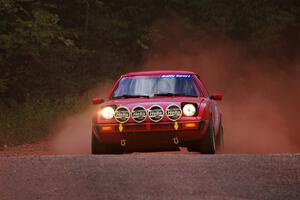 Colin Redner / Michael Claiborne Mazda RX-7 on SS5, Norway South II.