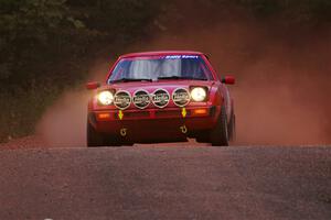 Colin Redner / Michael Claiborne Mazda RX-7 on SS5, Norway South II.