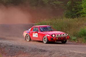 Colin Redner / Michael Claiborne Mazda RX-7 on SS5, Norway South II.