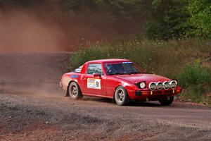 Colin Redner / Michael Claiborne Mazda RX-7 on SS5, Norway South II.