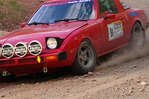 Colin Redner / Michael Claiborne Mazda RX-7 on SS5, Norway South II.
