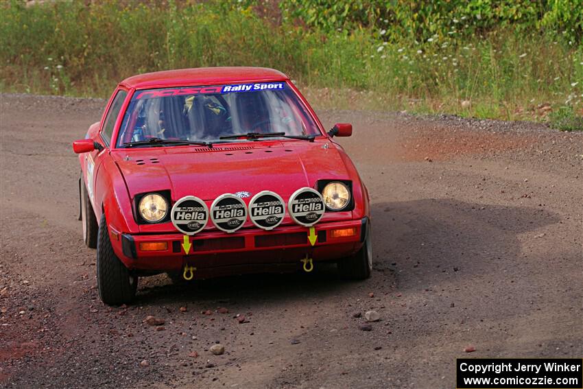 Colin Redner / Michael Claiborne Mazda RX-7 on SS5, Norway South II.