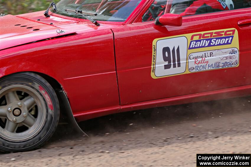 Colin Redner / Michael Claiborne Mazda RX-7 on SS5, Norway South II.