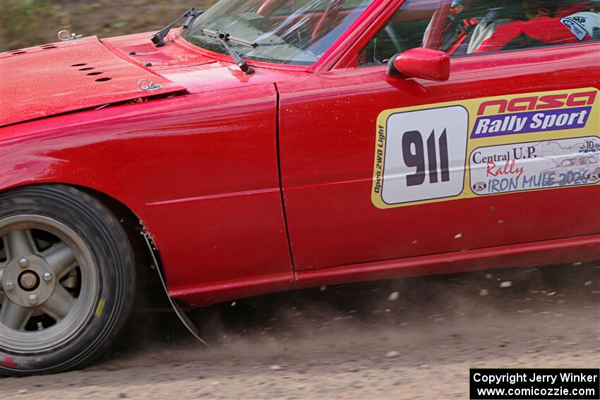 Colin Redner / Michael Claiborne Mazda RX-7 on SS5, Norway South II.