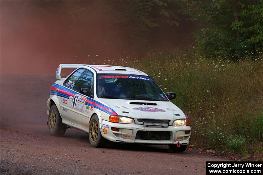 Sergio Spinelli / Danny Rice Subaru Impreza on SS5, Norway South II.