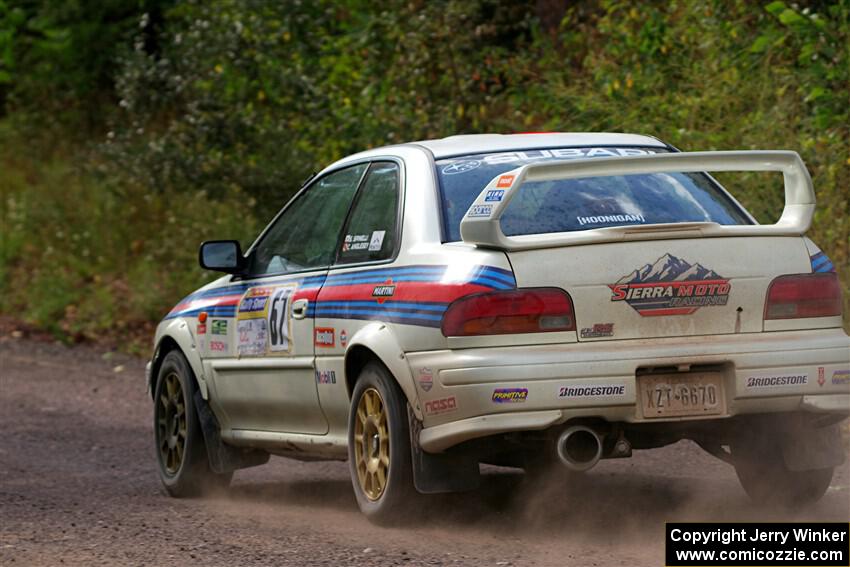 Sergio Spinelli / Danny Rice Subaru Impreza on SS5, Norway South II.