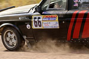 Adam Brock / Shanti Witt Volvo 244 on SS5, Norway South II.